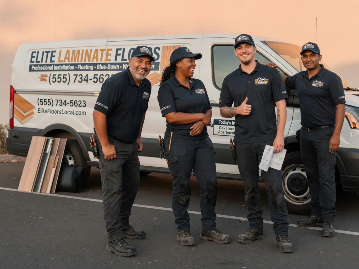 Laminate flooring installation company in Redkey, IN